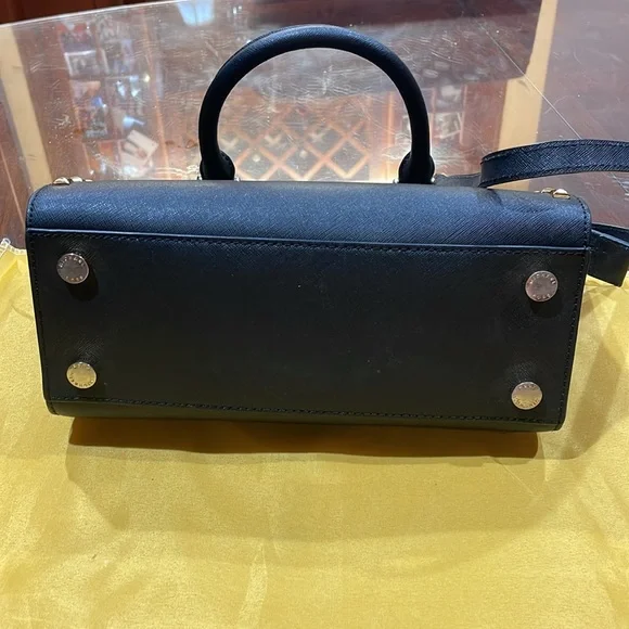 Michael Kors Studded Purse with Handles Leather Top Handle or Crossbody Selma - Picture 9 of 14